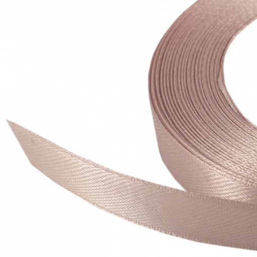 Лента атласная 1,2 см пудровый 36, 23 м