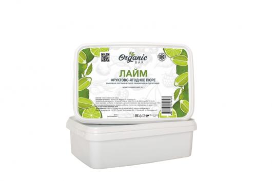 Пюре Organic-bar лайм 0,2 кг замороженное