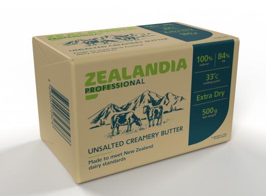 Масло сливочное Zealandia 0,5 кг 84%