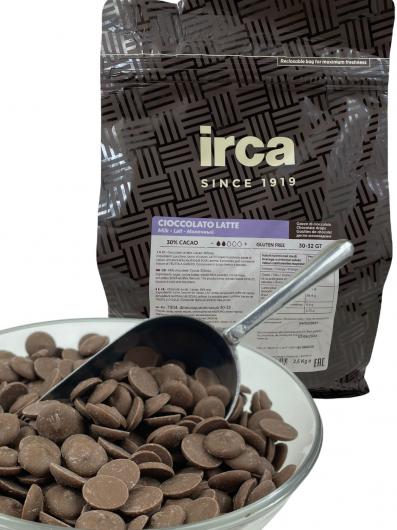 IRCA молочный шоколад 30% 2,5 кг
