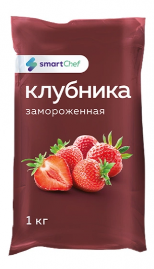 Клубника «Smart Chef» замороженная, 1 кг