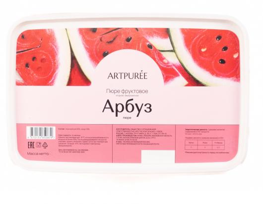 Пюре Artpuree арбуз 0,25 кг замороженное
